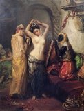 The Toilet in the Seraglio by Theodore Chasseriau