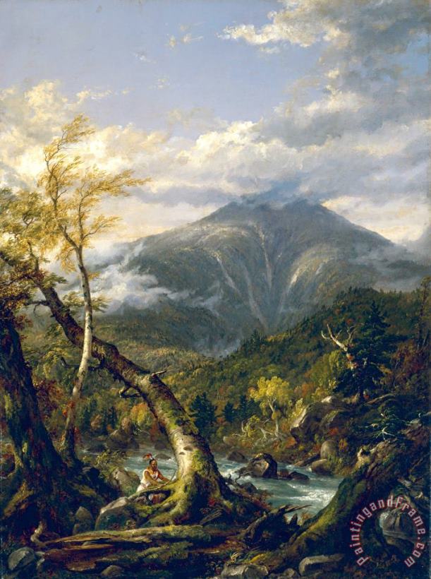 Thomas Cole Indian Pass Art Painting
