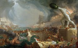 Thomas Cole The Course of Empire - Destruction
