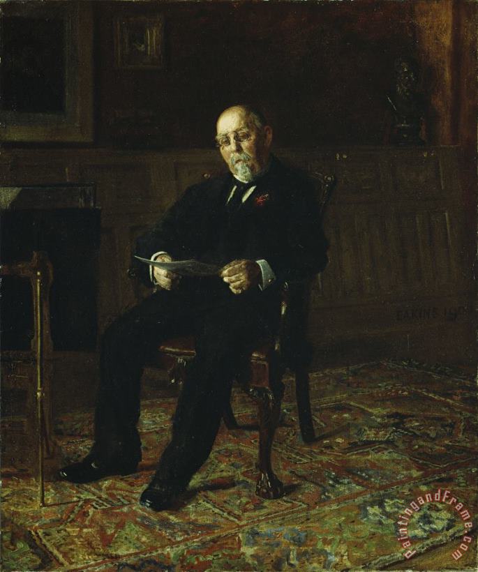 Thomas Cowperthwait Eakins  Robert M. Lindsay Art Painting