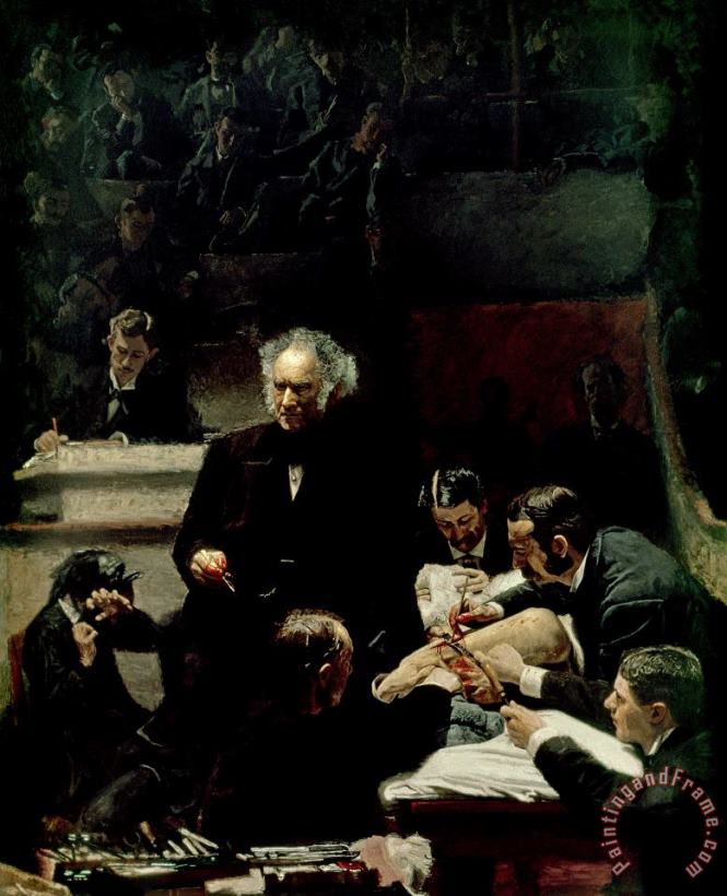 Thomas Cowperthwait Eakins The Gross Clinic Art Print