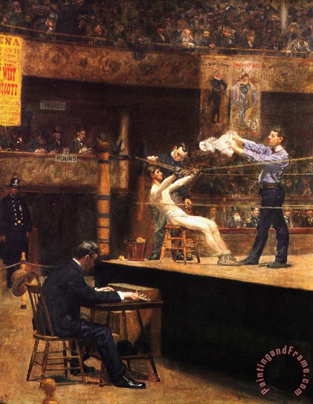In The Midtime painting - Thomas Eakins In The Midtime Art Print