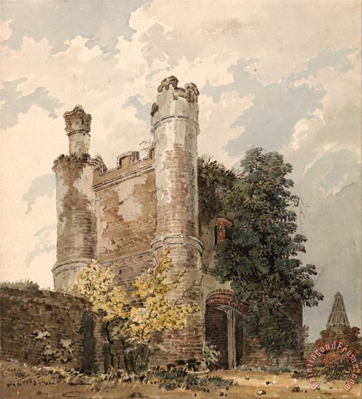 Thomas Girtin Tolleshunt Beckingham, Essex Art Print