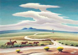Thomas Hart Benton The Plains