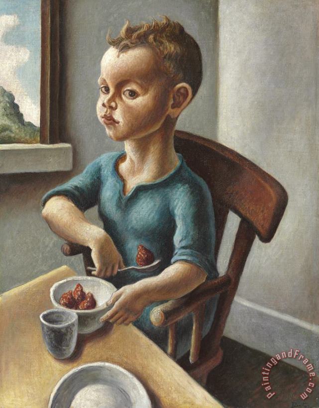 Thomas Hart Benton T.p. Three Years Old, 1929 Art Painting