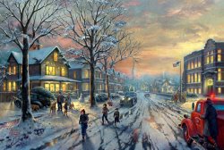 Thomas Kinkade A Christmas Story