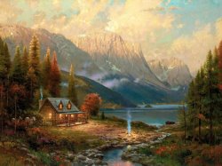 Thomas Kinkade Beginning of a Perfect Day