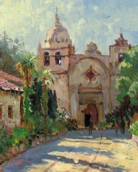 Thomas Kinkade Carmel Mission