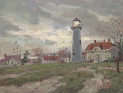 Thomas Kinkade Chatham Light