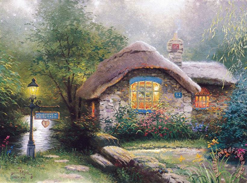 Thomas Kinkade Collector's Cottage I Art Print