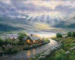 Thomas Kinkade Emerald Isle Cottage