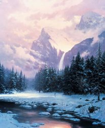 Thomas Kinkade Glory of Winter