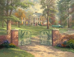 Thomas Kinkade Graceland 50th Anniversary