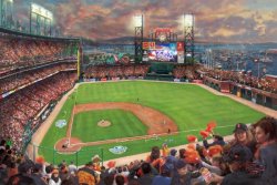 Thomas Kinkade San Francisco Giants, It's Our Time