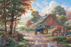 Thomas Kinkade Summer's Heritage