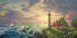 Thomas Kinkade The Guiding Light
