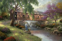 Thomas Kinkade The Old Fishin' Hole