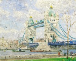 Thomas Kinkade Tower Bridge, London