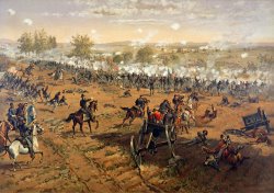 Thure de Thulstrup Battle of Gettysburg