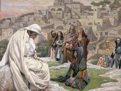 Tissot - Jesus Wept painting