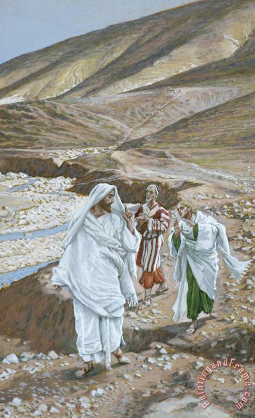 The Calling of St. Andrew and St. John painting - Tissot The Calling of St. Andrew and St. John Art Print