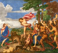 Titian Bacchus and Ariadne