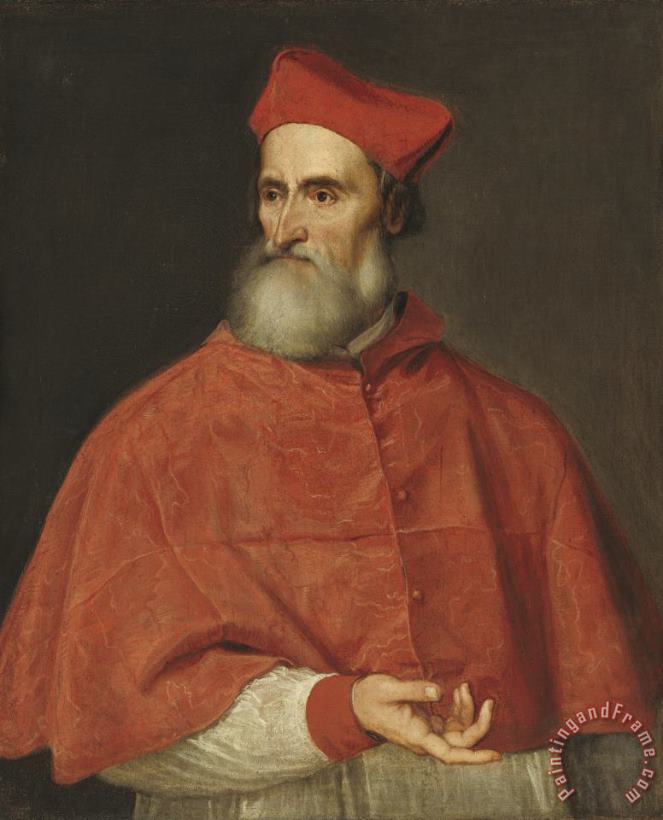 Titian Cardinal Pietro Bembo Art Painting