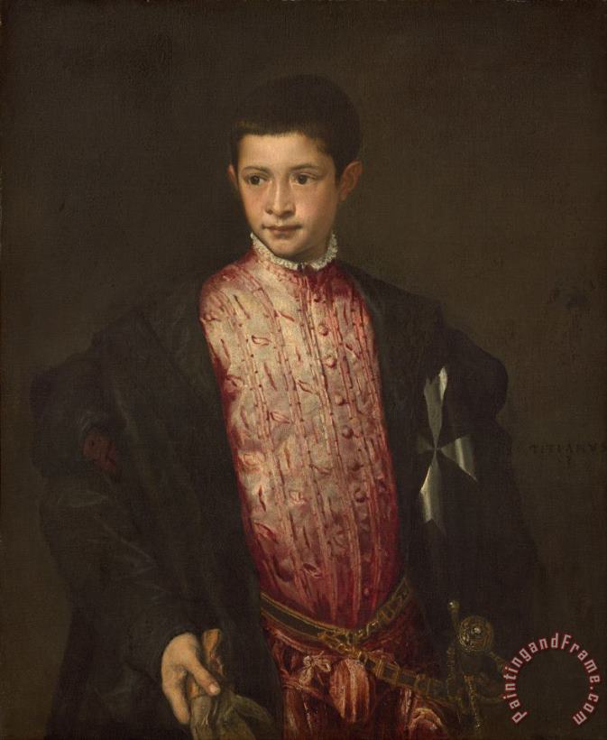 Titian Ranuccio Farnese Art Painting