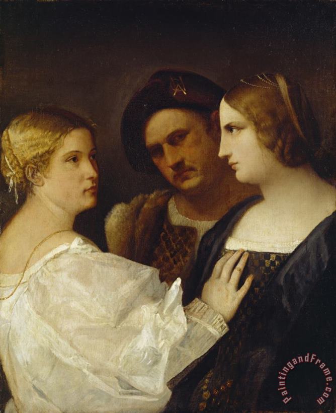Tiziano Vecellio Titian The Appeal Art Painting