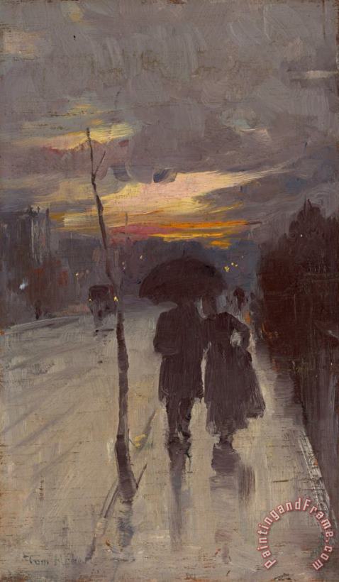 Tom Roberts Going Home Art Painting