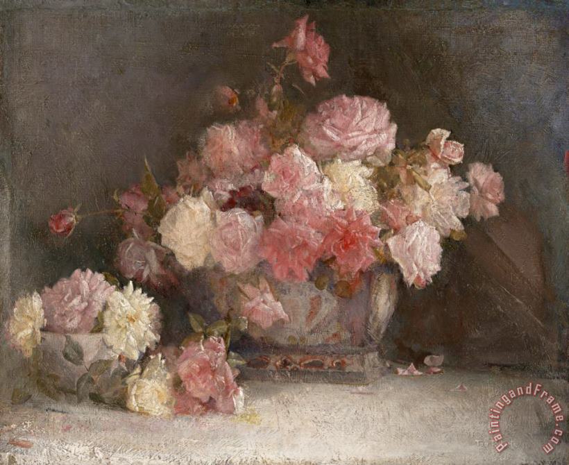 Tom Roberts Roses Art Painting