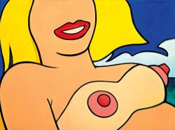Tom Wesselmann 32 Year Old on The Beach, 1997