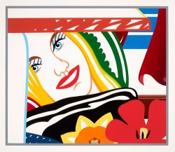 Tom Wesselmann Bedroom Face #41, 1990