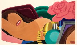 Tom Wesselmann Big Study for Nude Lithograph, 1976