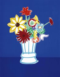 Tom Wesselmann Country Bouquet with Blue, 1991