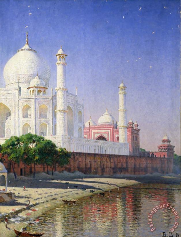 Taj Mahal painting - Vasili Vasilievich Vereshchagin Taj Mahal Art Print