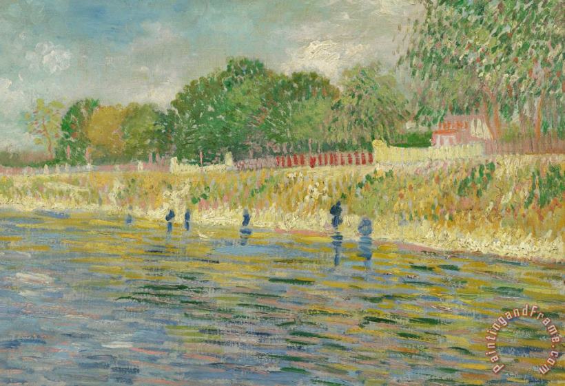 Vincent van Gogh Bank Of The Seine Art Painting
