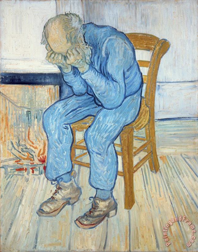 Old Man in Sorrow painting - Vincent van Gogh Old Man in Sorrow Art Print