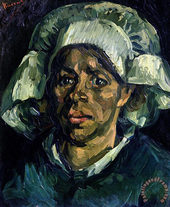 Vincent van Gogh Peasant Woman Art Print