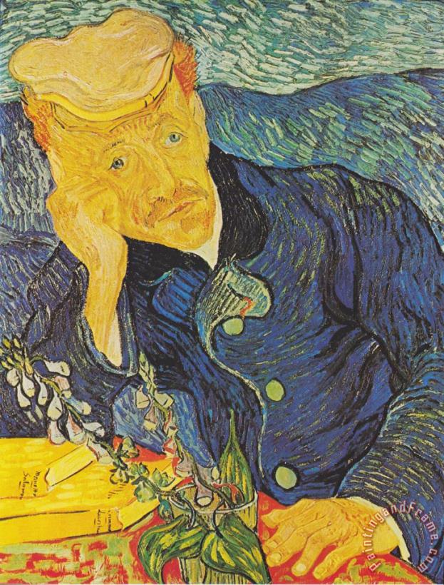 Vincent van Gogh Portrait of Doctor Gachet Art Painting