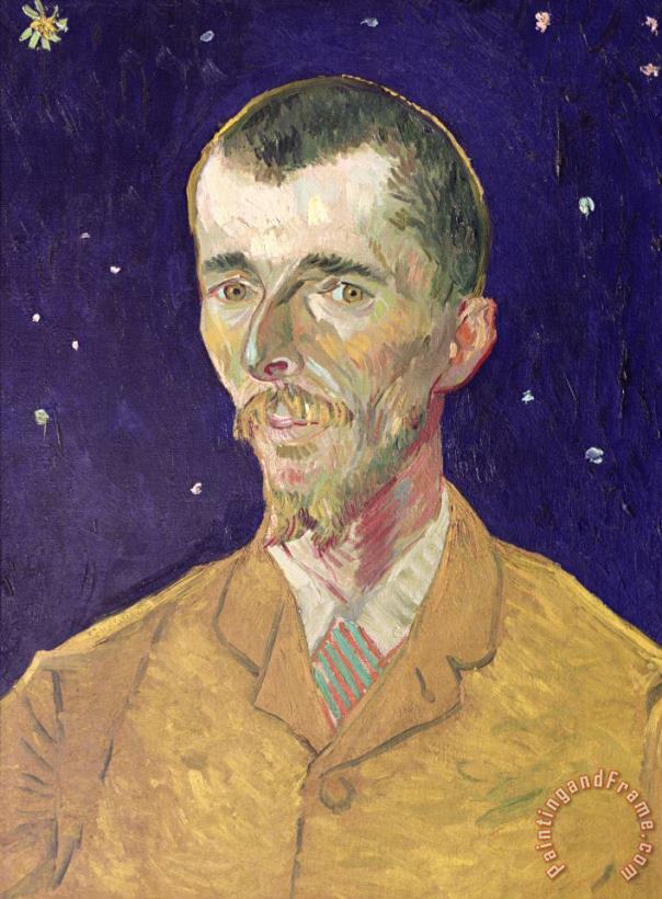 Vincent van Gogh Portrait Of Eugene Boch Art Painting
