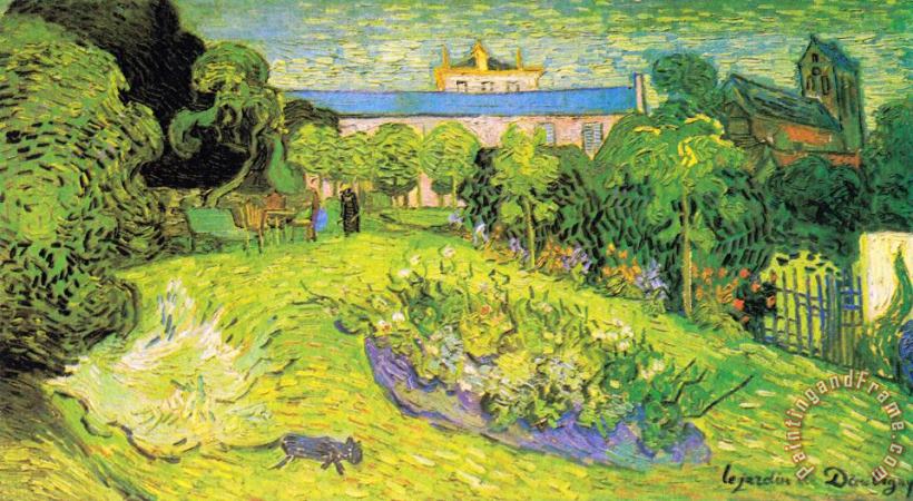 Vincent van Gogh The Garden of Daubigny Art Painting