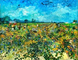 Vincent van Gogh The Green Vineyard