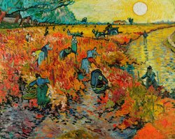 Vincent van Gogh The Red Vineyard