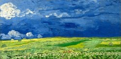 Vincent van Gogh Wheatfield Under Thunderclouds