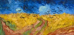 Vincent van Gogh Wheatfield with Crows