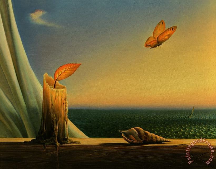 Vladimir Kush Born to Fly Art Painting