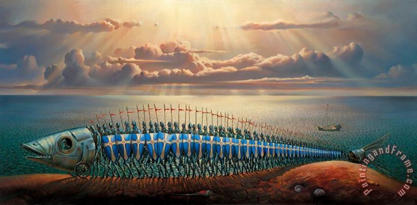 Vladimir Kush Crusaders Art Painting