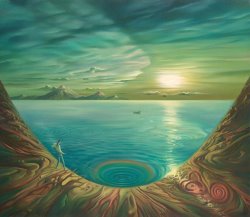 Vladimir Kush Evening Contemplation