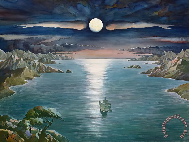 Vladimir Kush Magellan's Voyage Art Painting